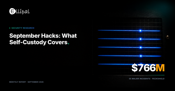Crypto Hacks in September 2026: What Happened and What Self-Custody Covers