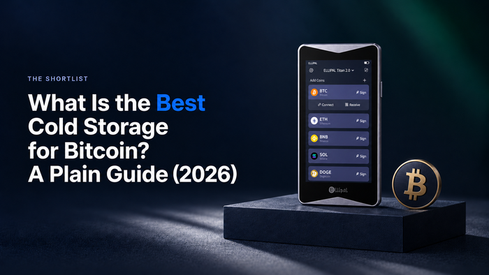 What Is the Best Cold Storage for Bitcoin? A Plain Guide (2026)
