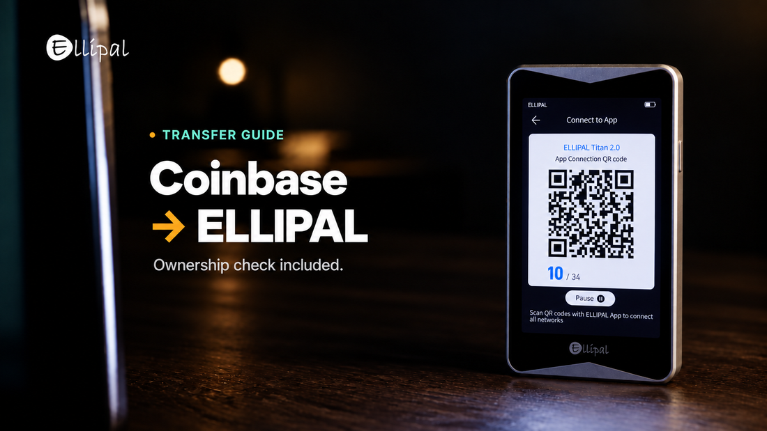 How to Transfer Crypto From Coinbase to Your ELLIPAL Wallet, Including the Ownership Check