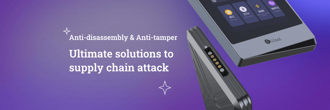 Anti-disassembly & Anti-tamper — Ultimate solutions to supply chain attack - ELLIPAL