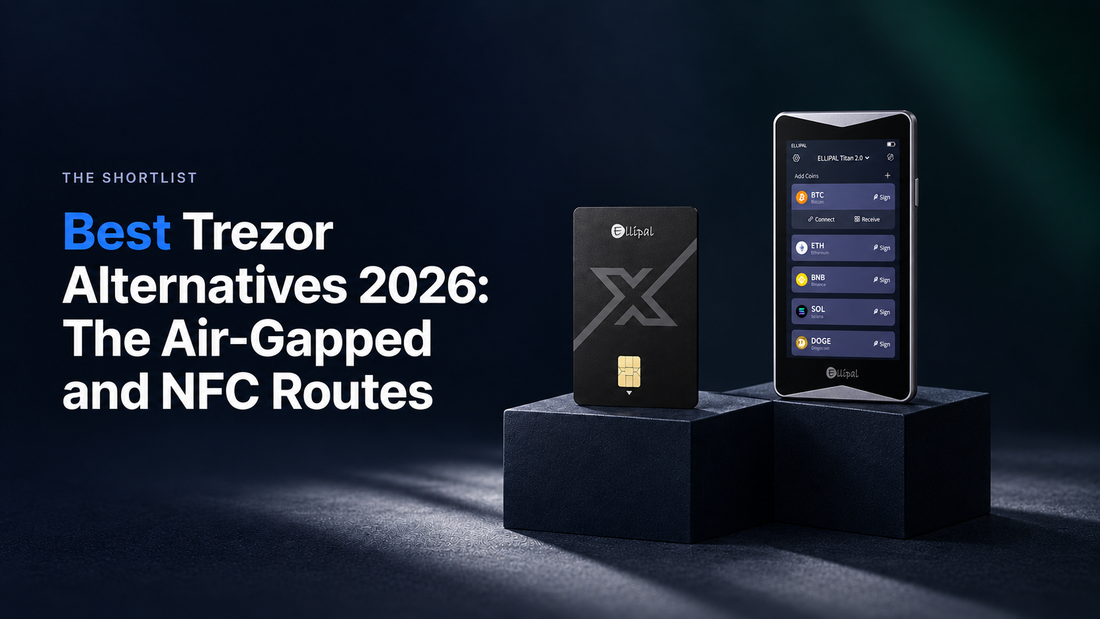Best Trezor Alternatives 2026: The Air-Gapped and NFC Routes
