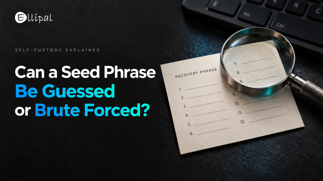 Can a Seed Phrase Be Guessed or Brute Forced?