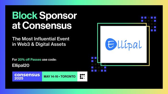 Meet ELLIPAL at Consensus 2025 – Get 20% Off Your Ticket!