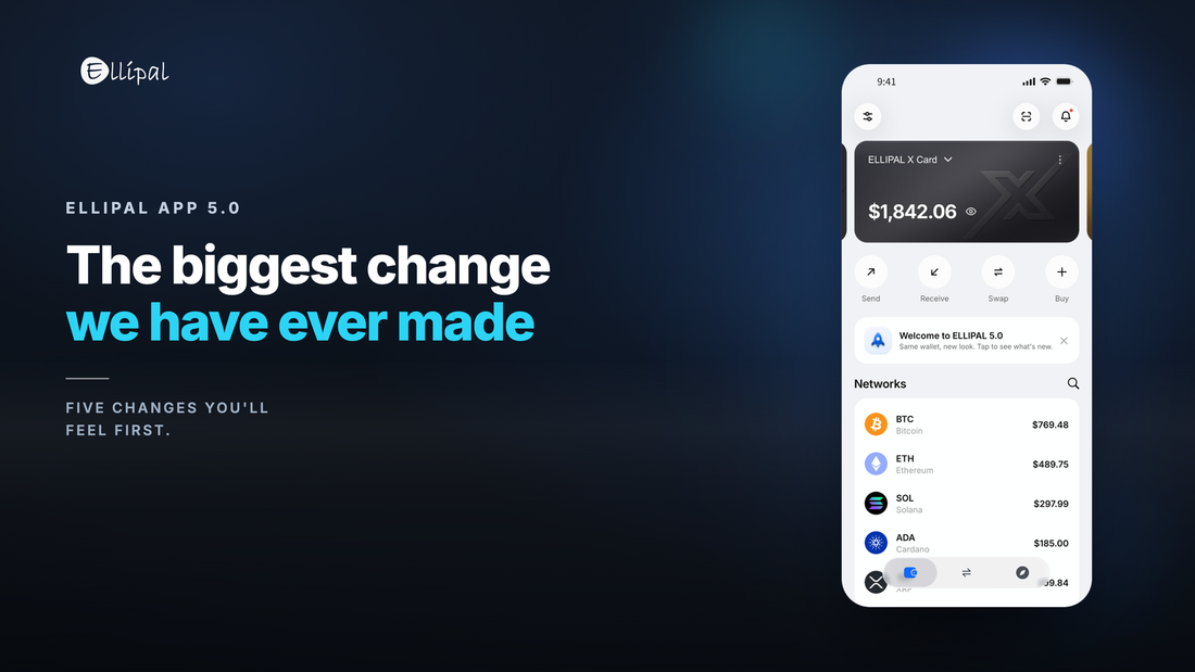 ELLIPAL App 5.0: the biggest change we have ever made