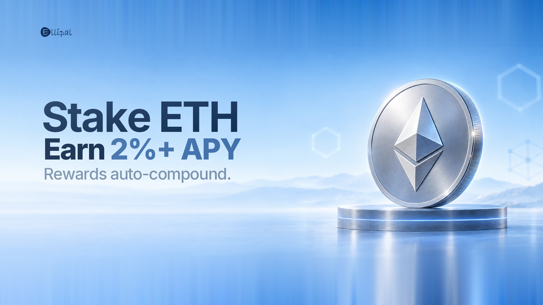 ETH staking is live in the ELLIPAL App
