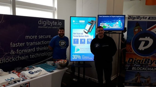 ELLIPAL Hardware Wallet at CoinFest UK - In Partnership with Digibyte - ELLIPAL