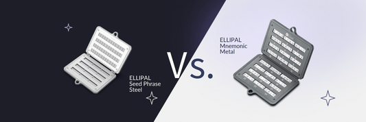 ELLIPAL Seed Phrase Steel Vs. ELLIPAL Mnemonic Metal - ELLIPAL