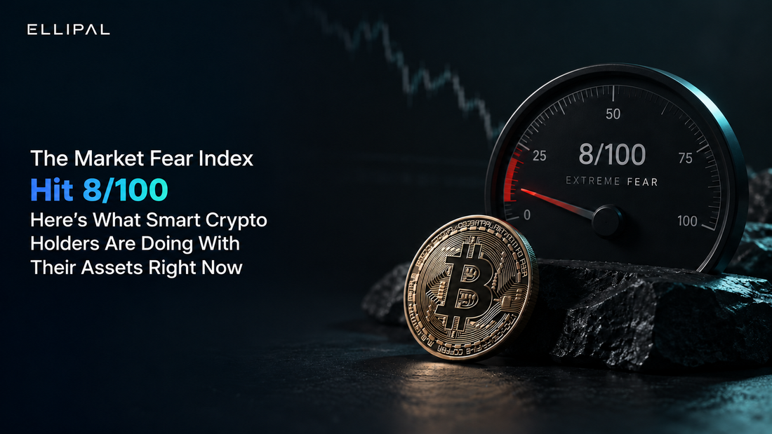 The Market Fear Index Hit 8/100: Here's What Smart Crypto Holders Are Doing With Their Assets Right Now