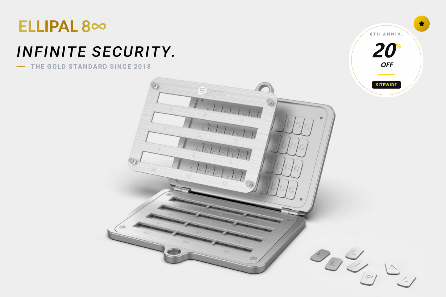 ELLIPAL Seed Phrase Steel