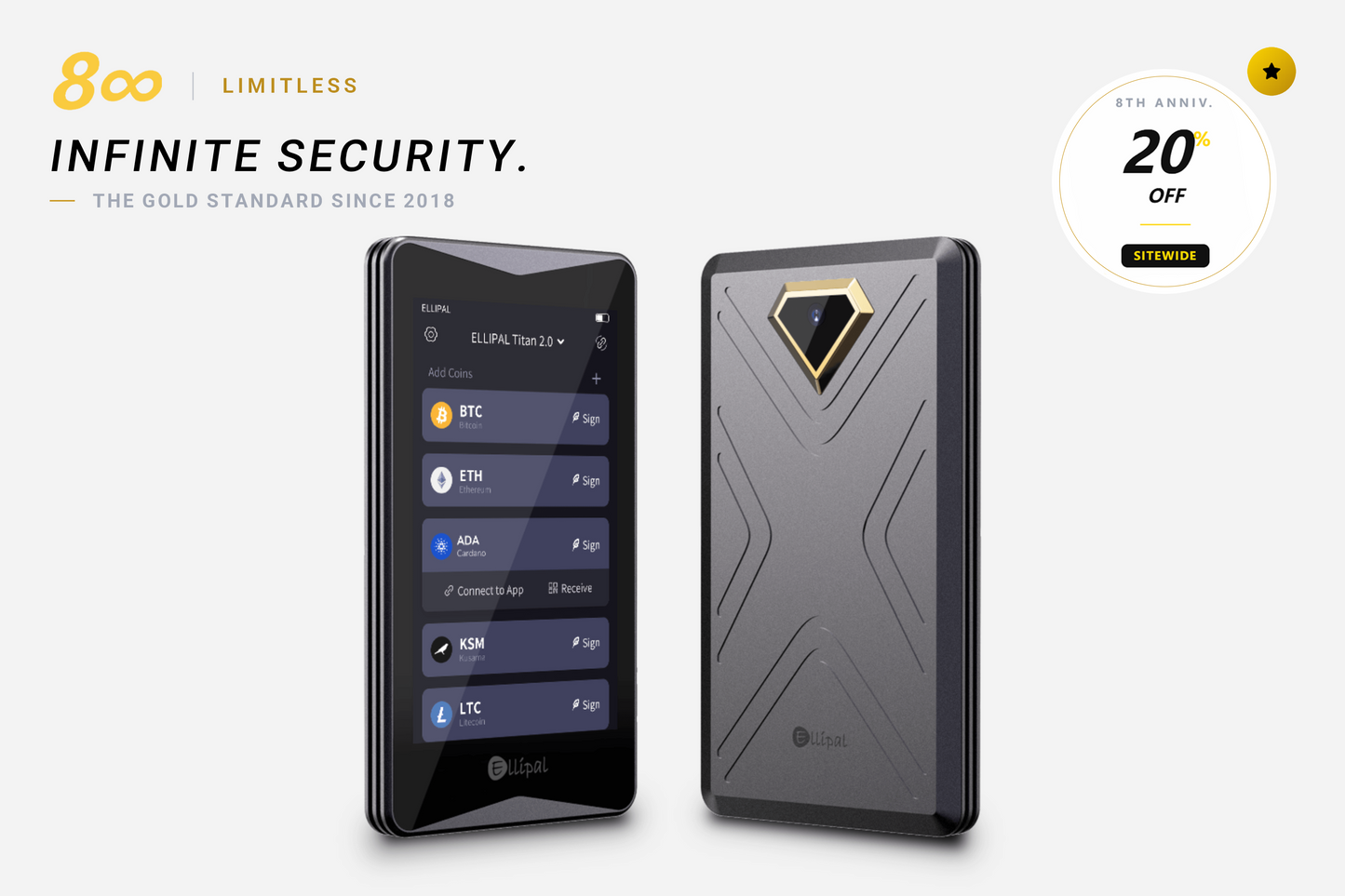 ELLIPAL Titan 2.0 Cold Wallet