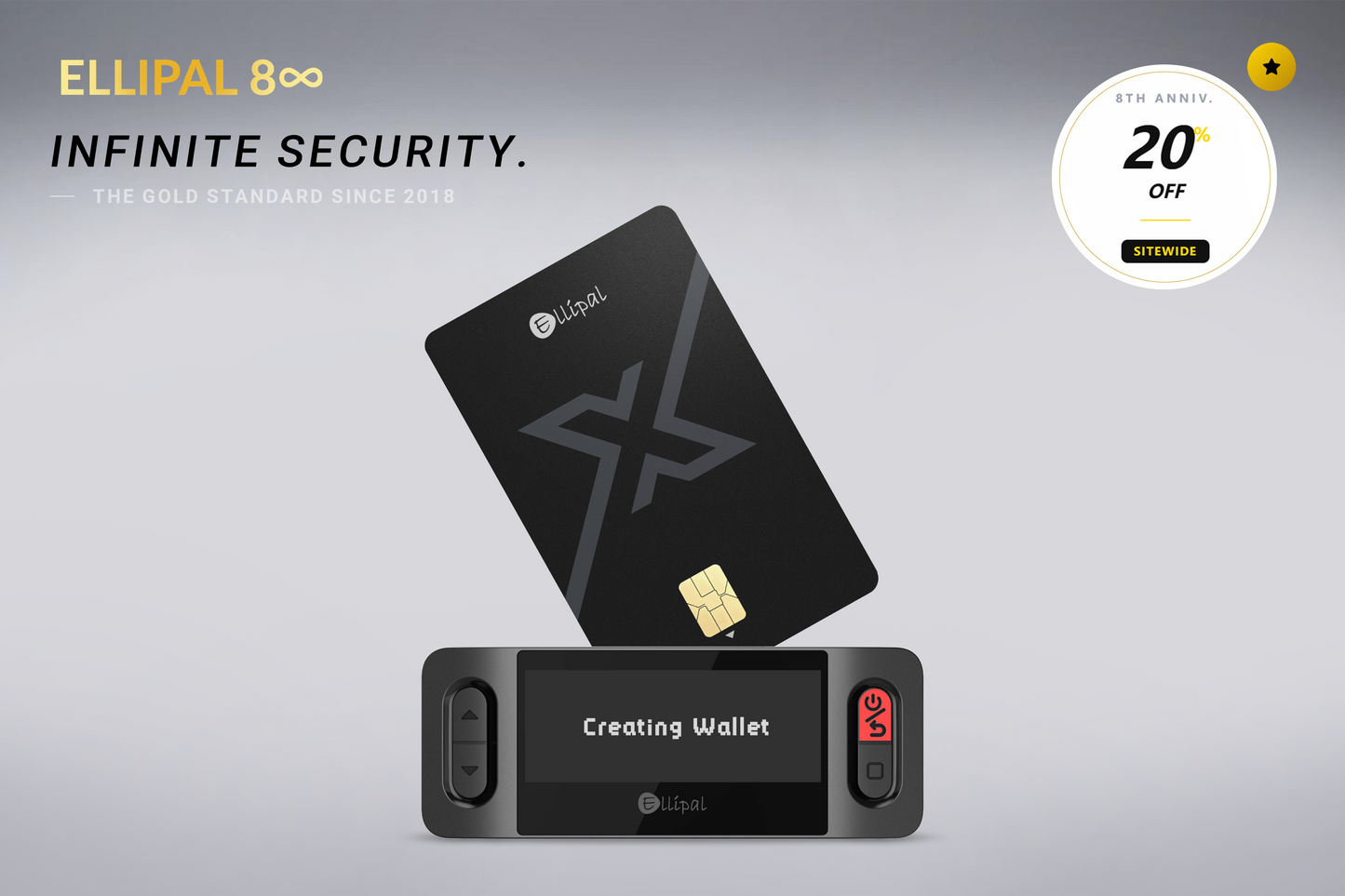 ELLIPAL X Card Cold Wallet