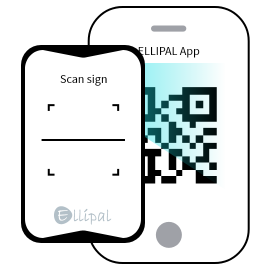 How does ELLIPAL cold wallet work?