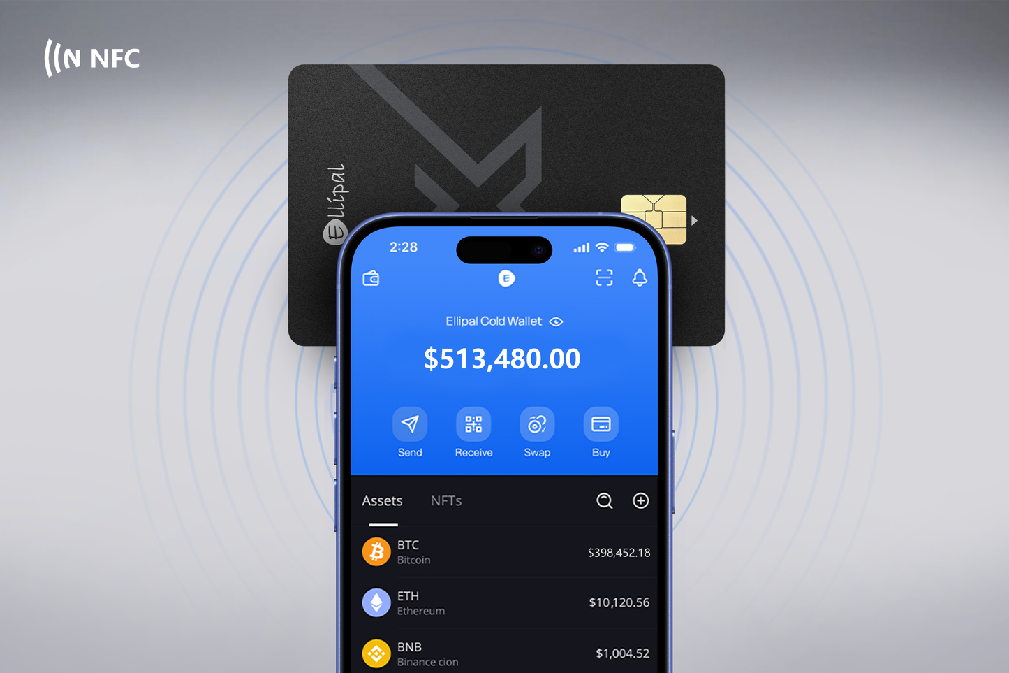 ELLIPAL X Card Cold Wallet