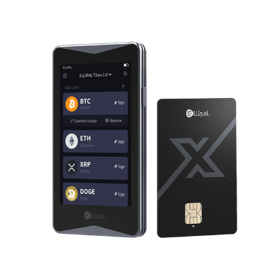ELLIPAL Titan 2.0 and X Card