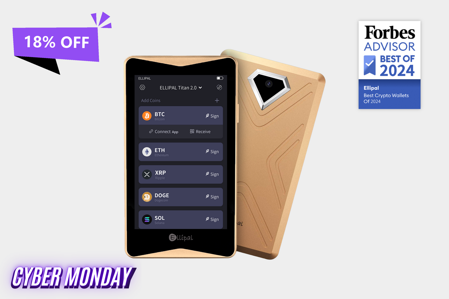 ELLIPAL Titan 2.0 Cold Wallet