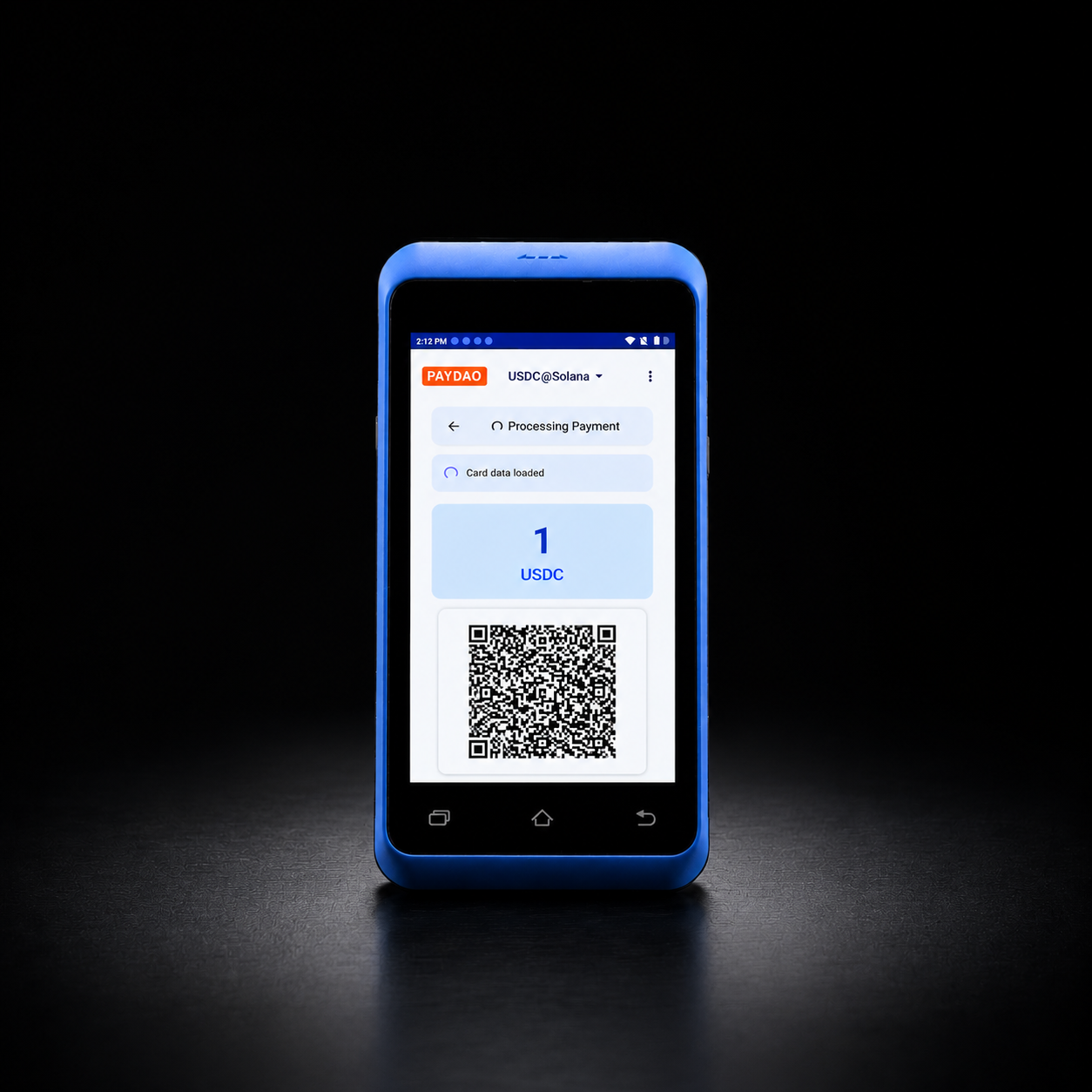 PayDAO POS Terminal & USDC Card Bundle