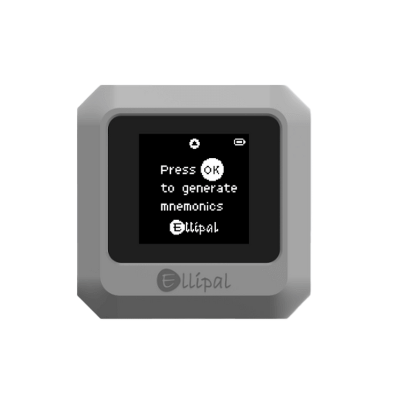 ELLIPAL Joy prompt to generate a Seed Phrase