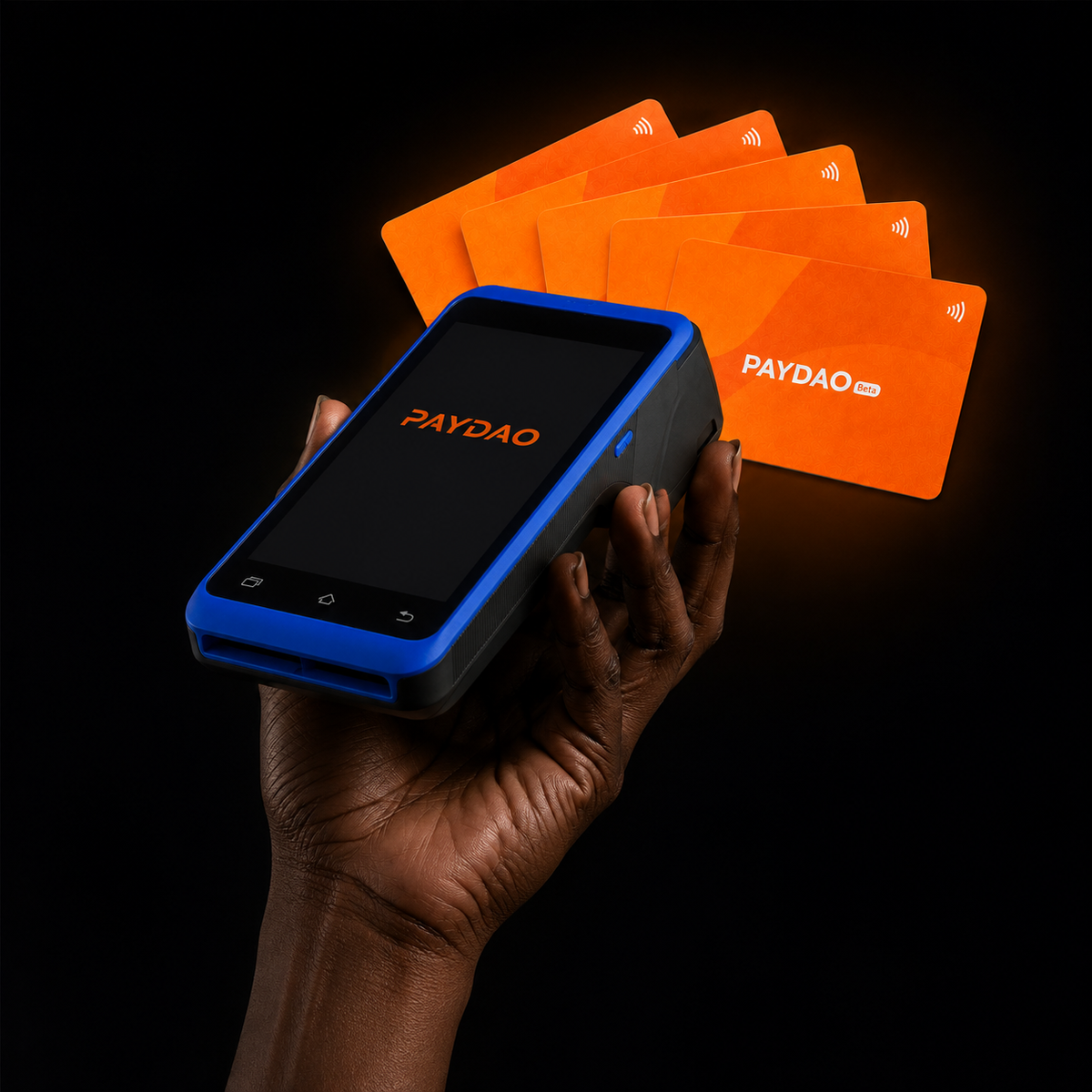 20 ELLIPAL PayDAO Payment Cards included, ready to hand out to customers.