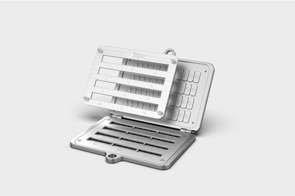 ELLIPAL Seed Phrase Steel DUO open, Cryptocurrency hardware wallet backup