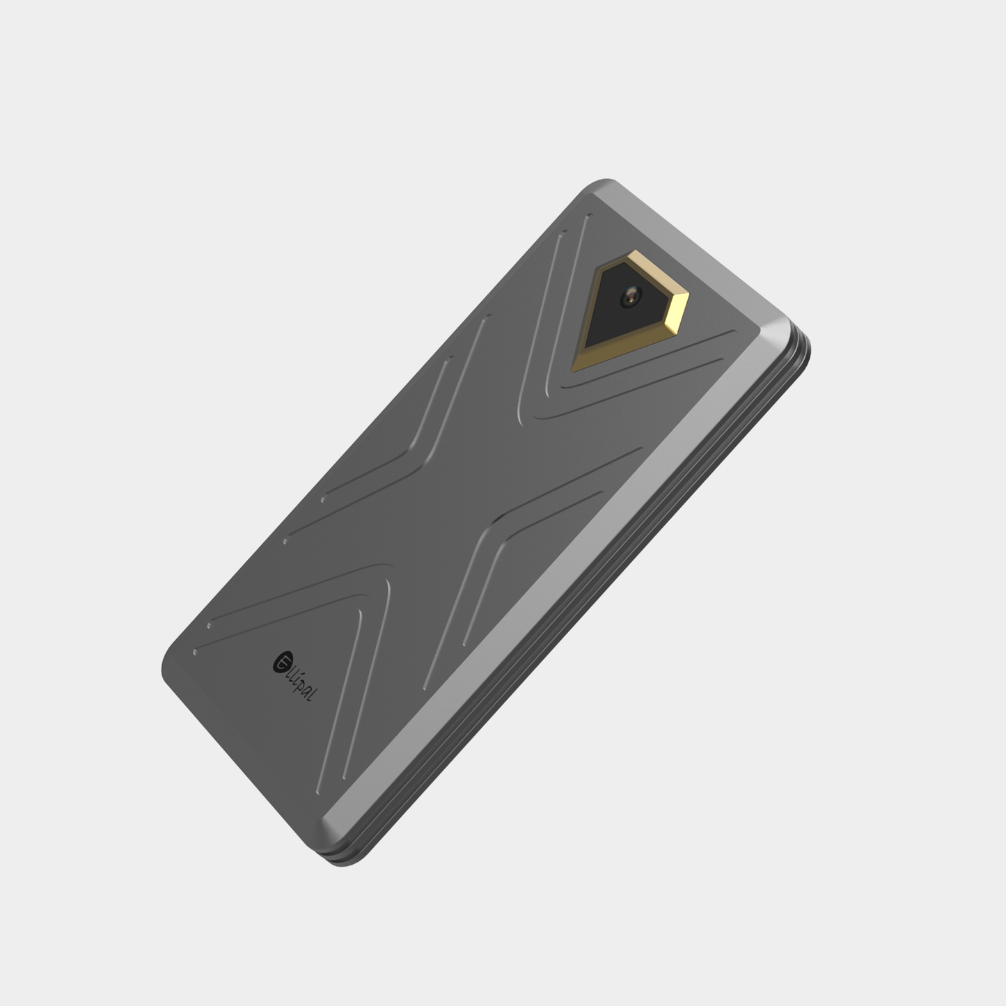 Back view of the ELLIPAL Titan 2.0 metal body