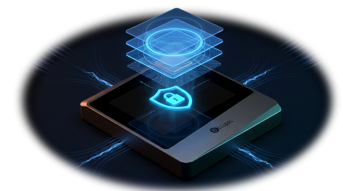 CC EAL5+ Secure Chip inside the ELLIPAL Titan Mini