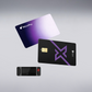 ELLIPAL X Card MoonPay Edition NFC cold wallet with co-branded card, ELLIPAL X Card Starter and packaging.