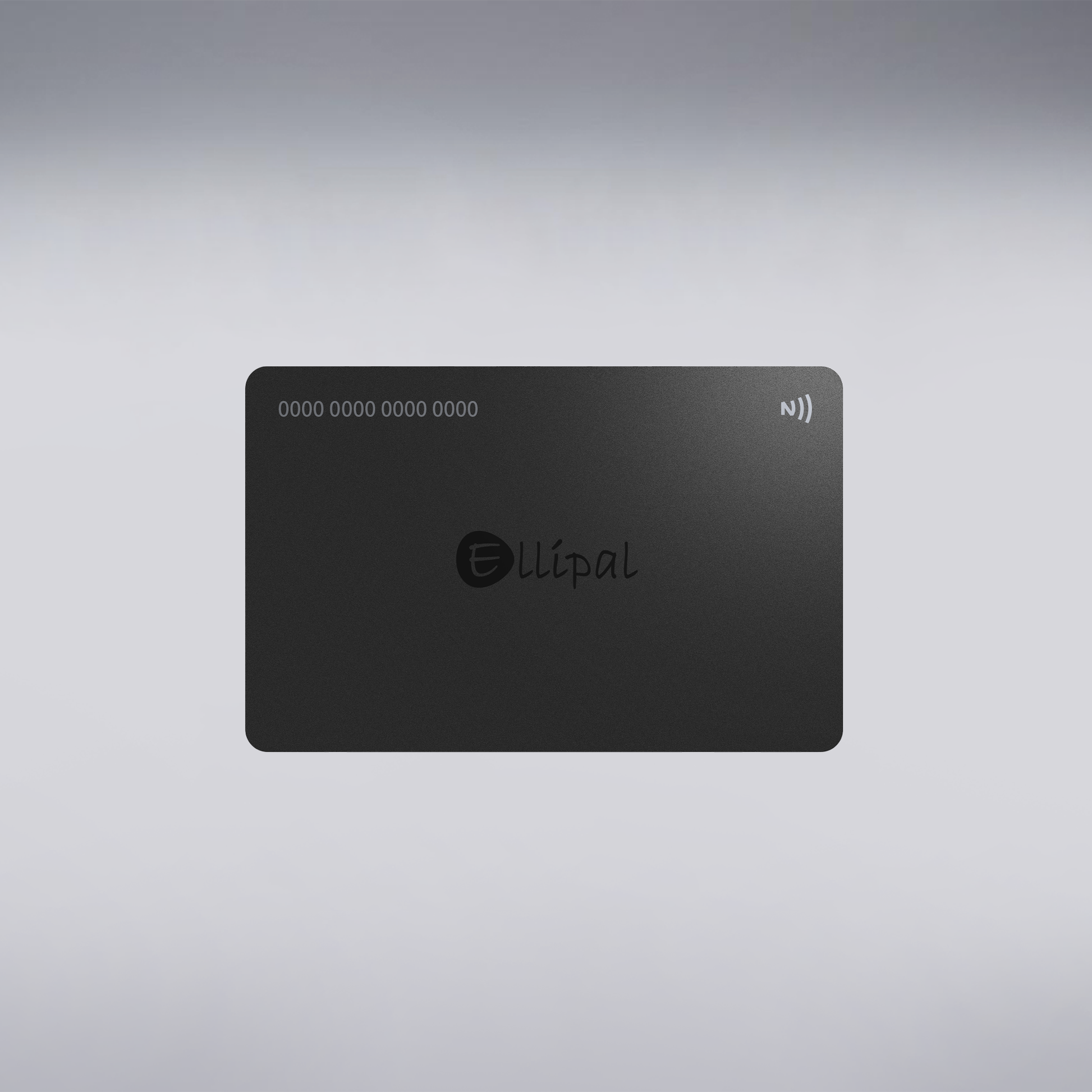 ELLIPAL X Card Cold Wallet NFC back view