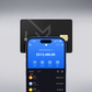 ELLIPAL X Card Cold Wallet NFC connection with smartphone