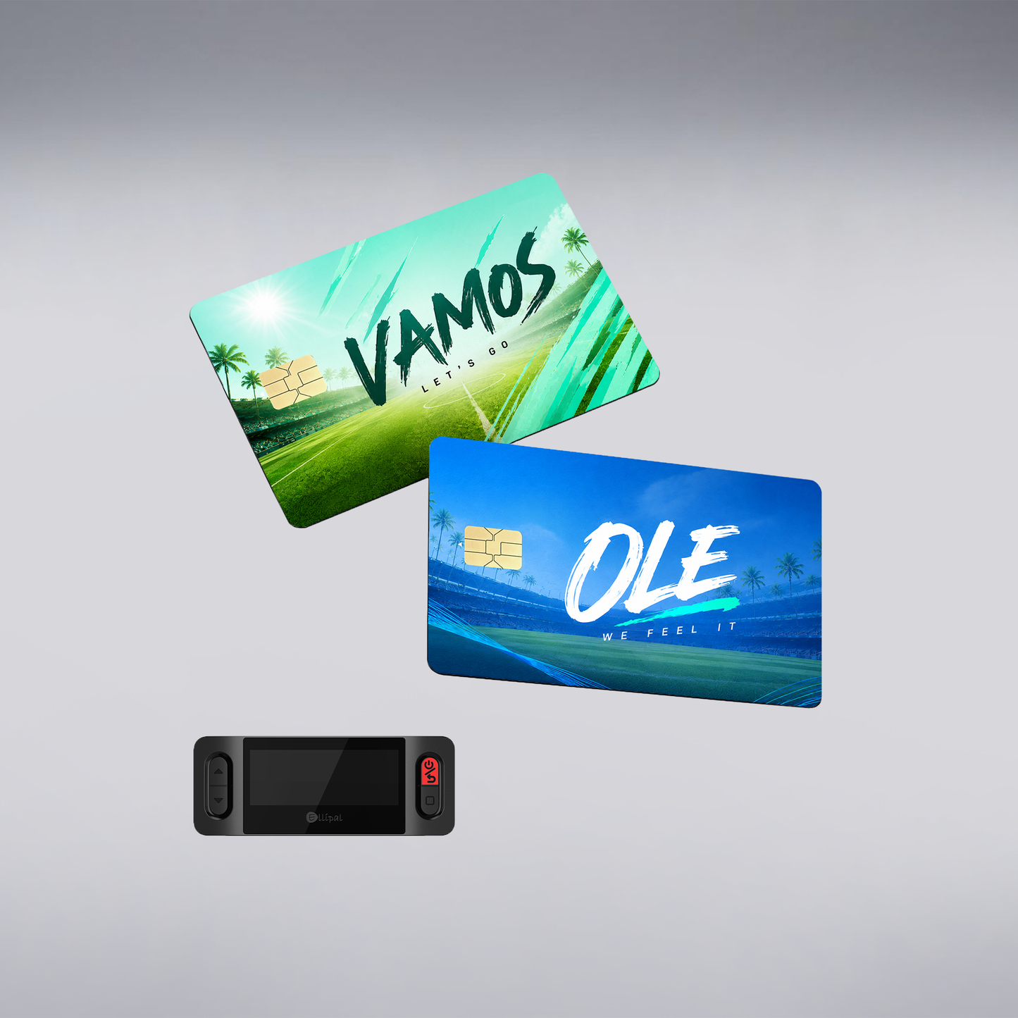 ELLIPAL X Card Cold Wallet Soccer Edition custom design