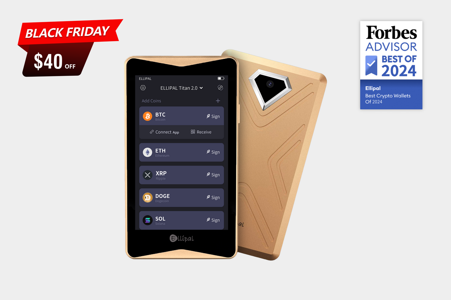 ELLIPAL Titan 2.0 Cold Wallet